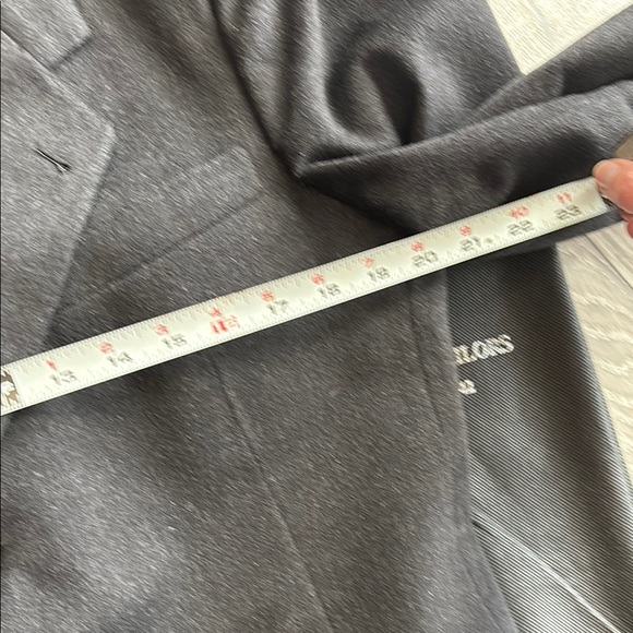 Ermenegildo Zenga 100% Cashmere Dark Grey/ Black Jacket - Picture 10 of 16